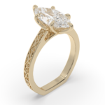 Golden Vine ~ Without Side Stones - Image 4